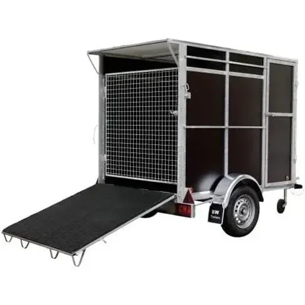 Remorque Bétaillère 2mx1.25m BW Trailers