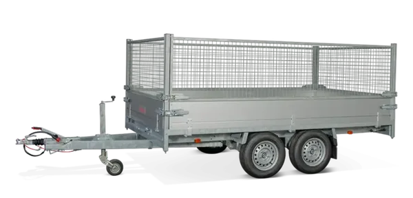 REMORQUE PLATEAU ANSSEMS ASX 2500.325 ROUES DESSOUS