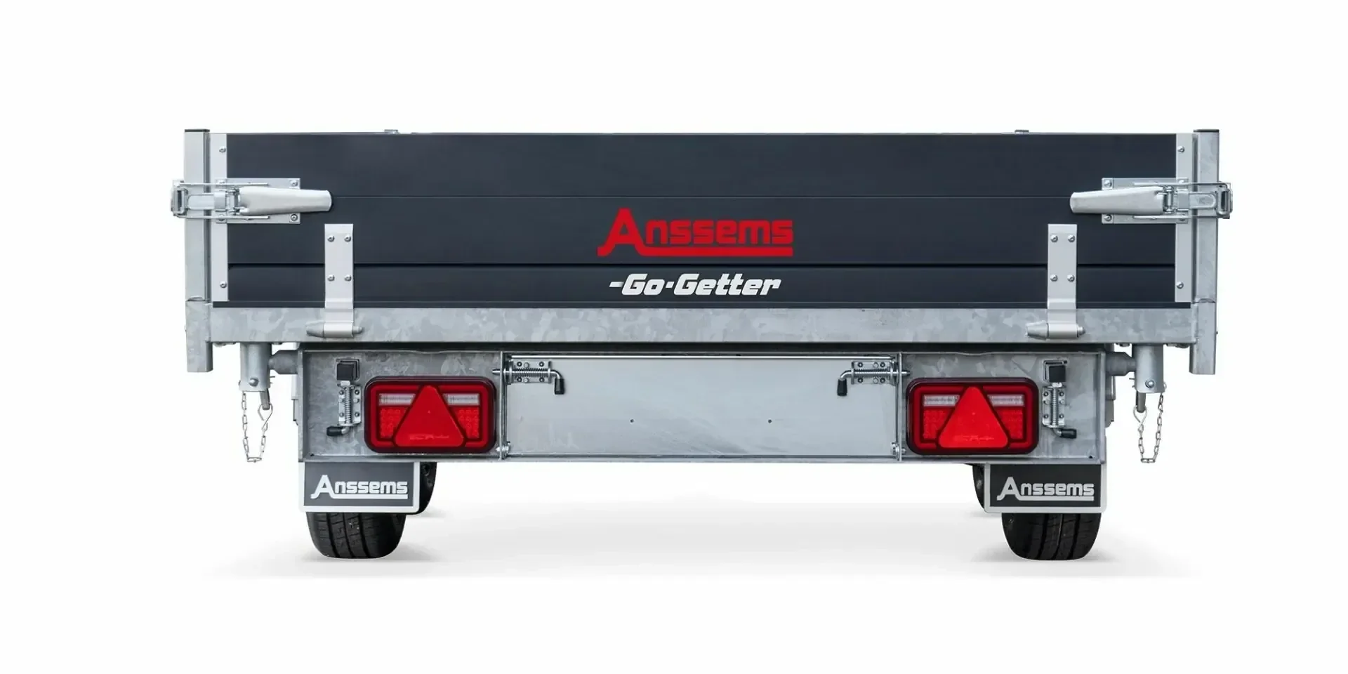 Remorque tri benne Anssems KSX 3000 305x178 PTAC 3000 kg basculement électrique Go Getter