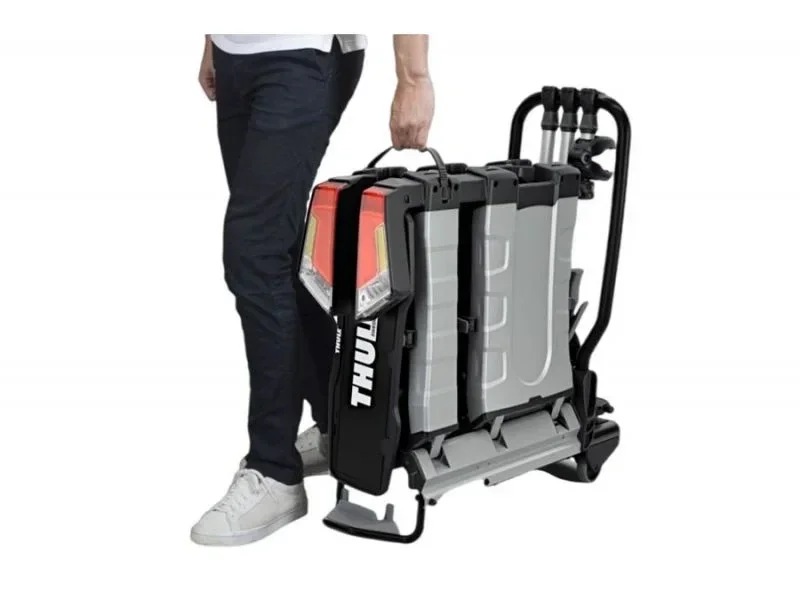 Porte-vélo sur attelage Thule EasyFold XT Pliant 3 vélos Noir