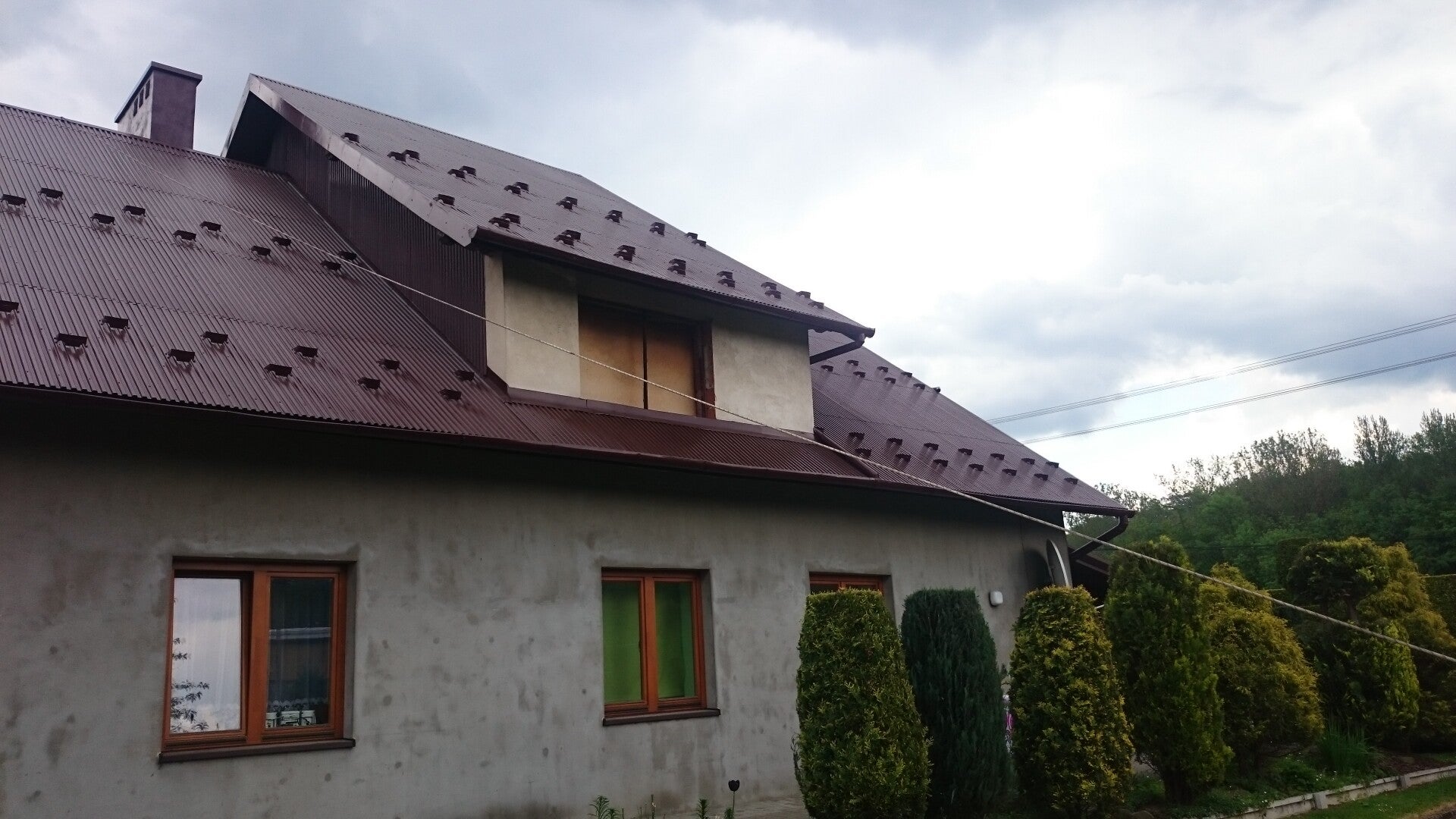 Malowanie dachu Łącko