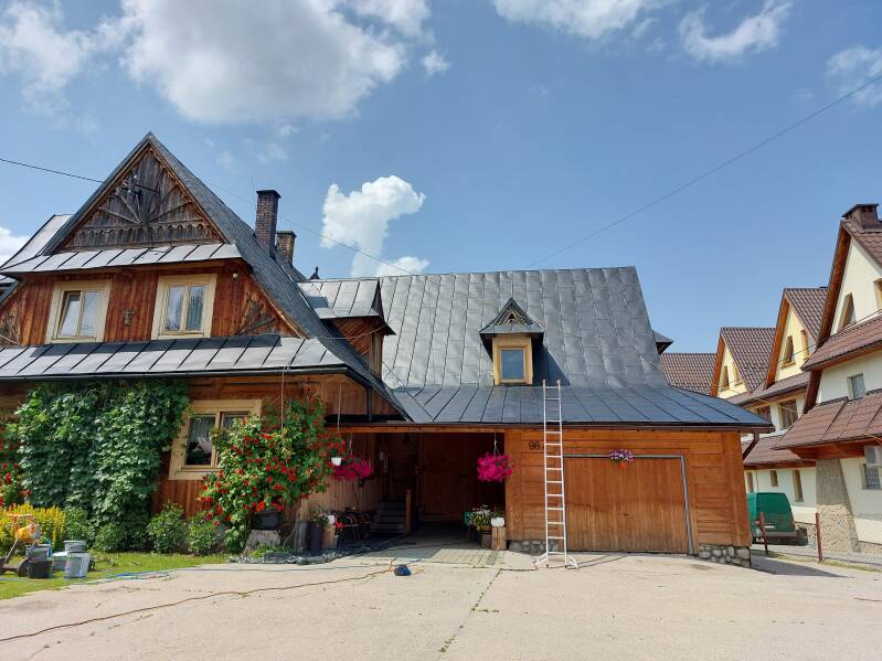 Malowanie dachu Murzasichle