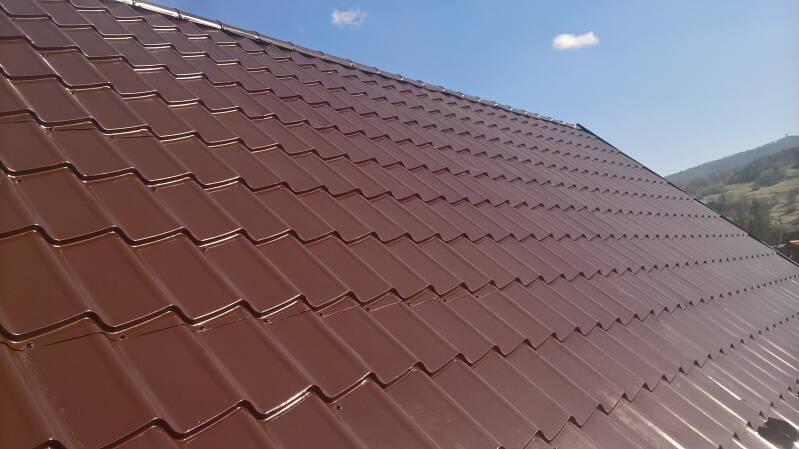 malowanie blachodachówki Podhale