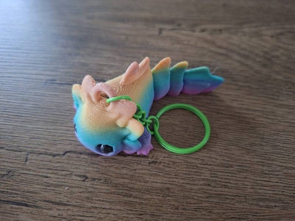 Sleutelhanger : 3D : Axolotl !! 1