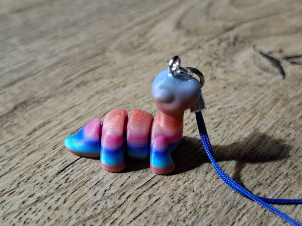 Telefoonhanger : 3D : Multicolor Brachiosaurus !!