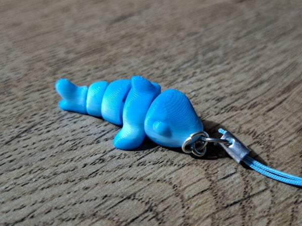 Telefoonhanger : 3D : Blauwe Haai !!