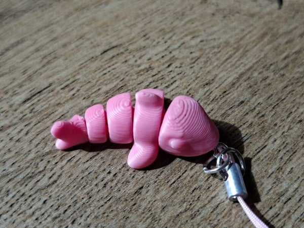 Telefoonhanger : 3D : Roze Haai !!