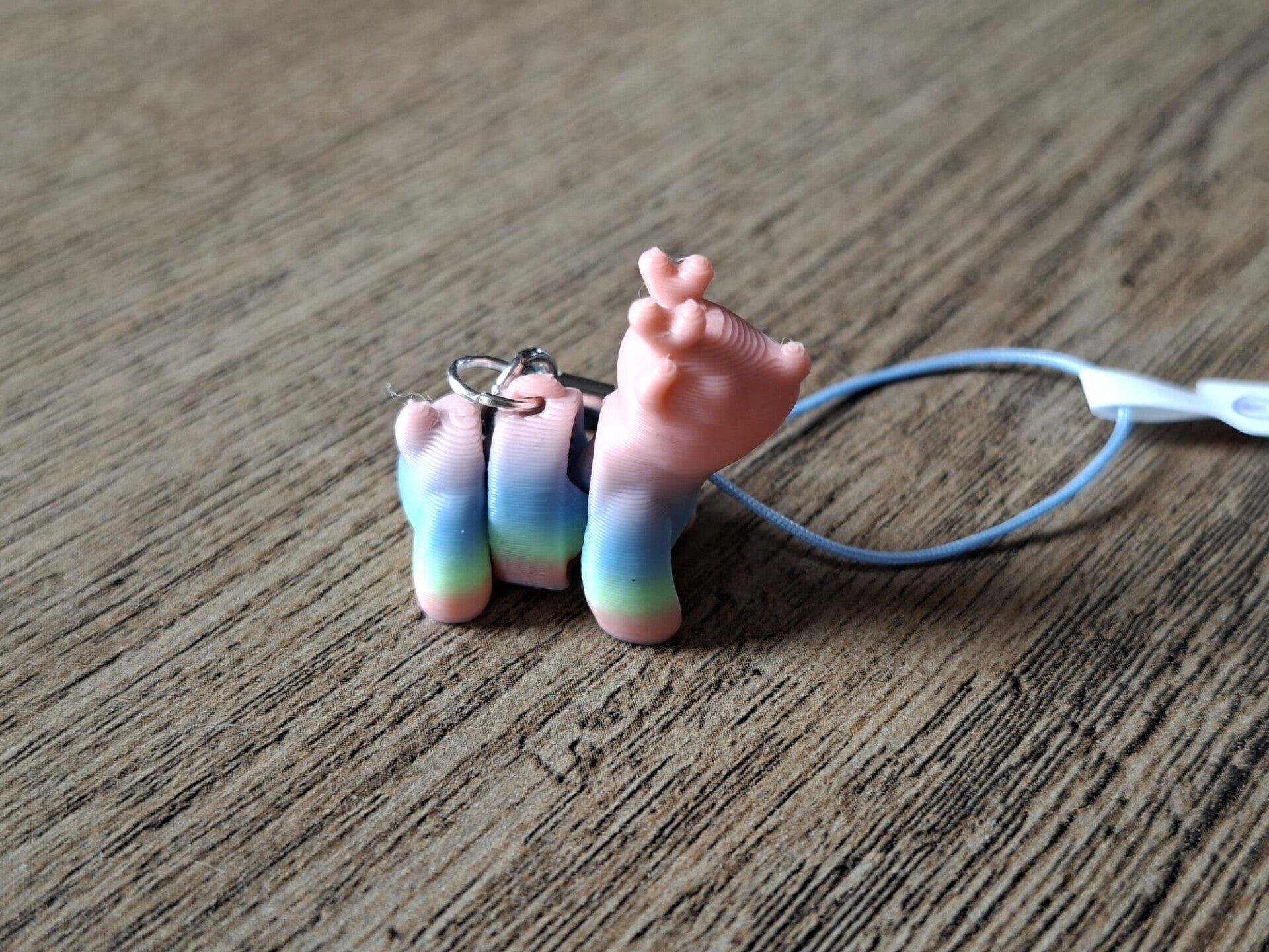 Telefoonhanger : 3D : Multicolor Hert !! 1