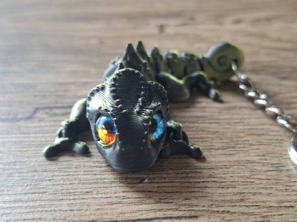 Sleutelhanger : 3D : Kameleon !! 1