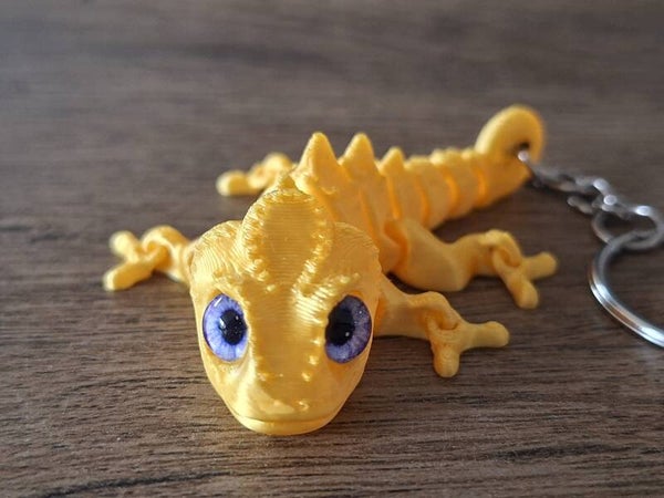 Sleutelhanger : 3D : Kameleon !! 2