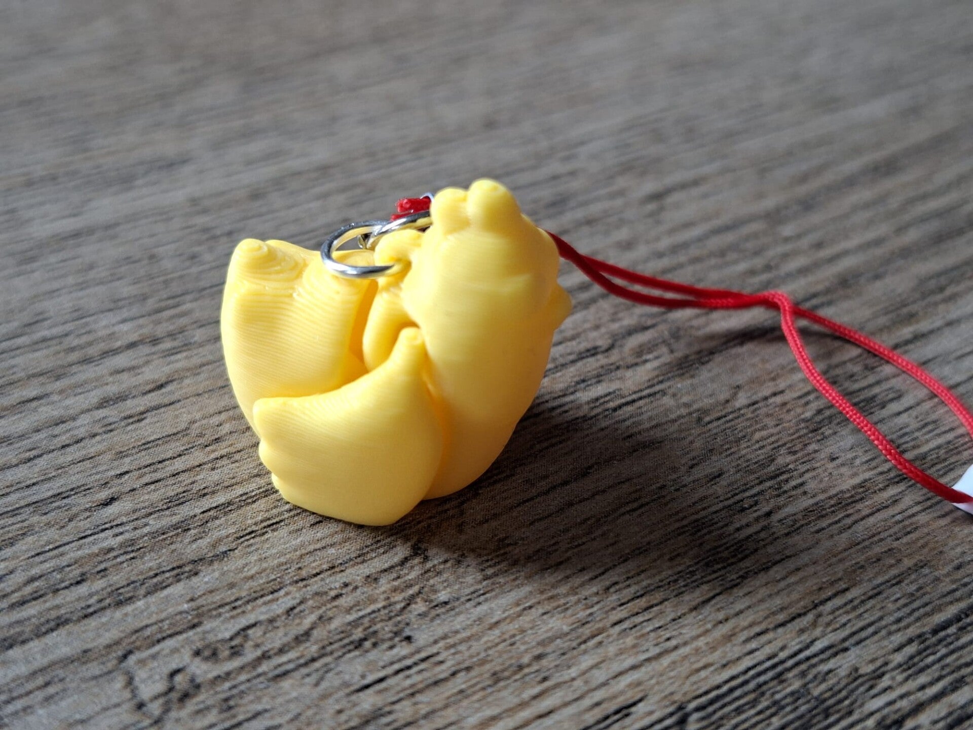 Telefoonhanger : 3D : Gele Kip !!