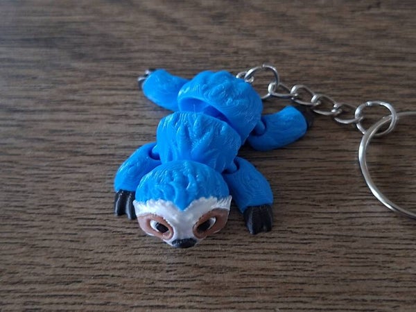 Sleutelhanger : 3D : Luiaard !! 2