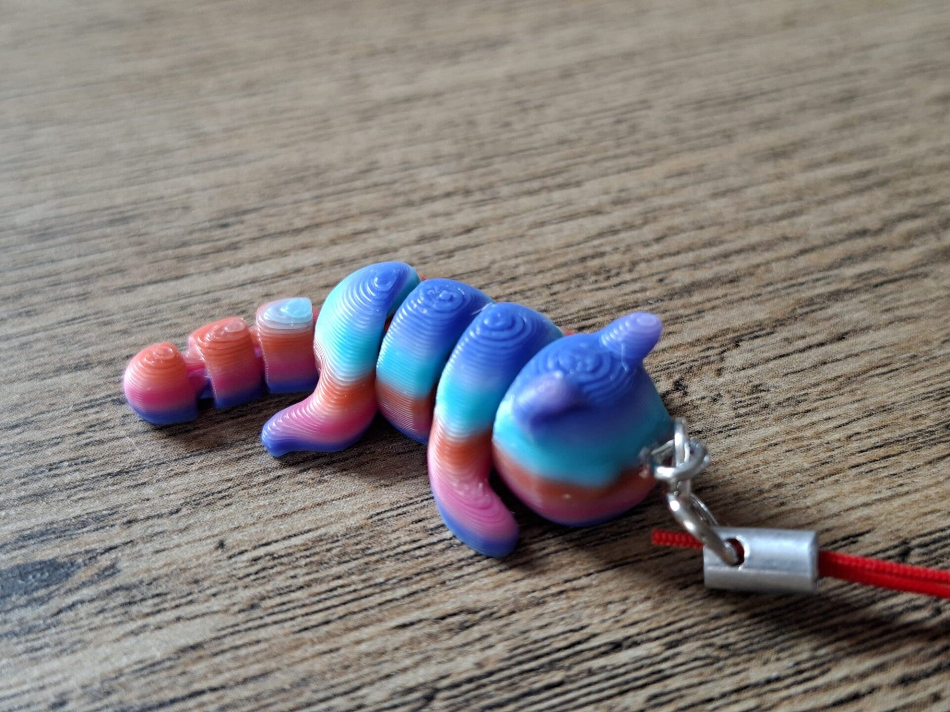 Telefoonhanger : 3D : Multicolor Poes !! 2