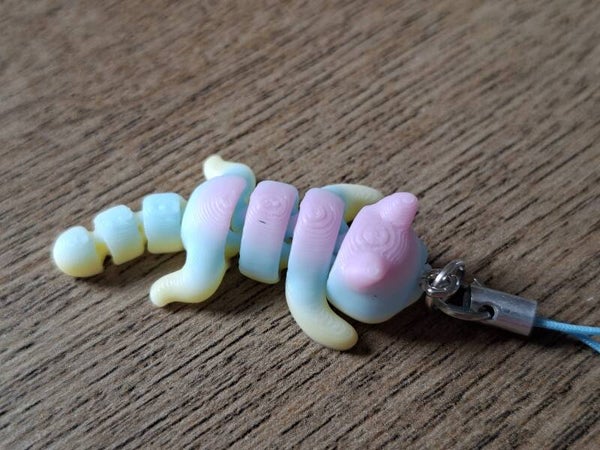 Telefoonhanger : 3D : Multicolor Poes !! 1