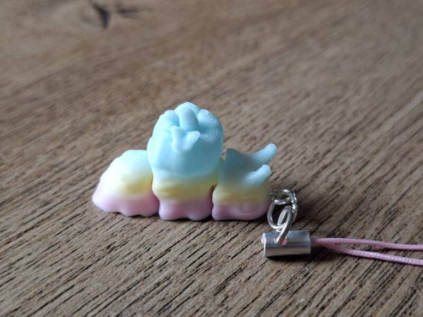 Telefoonhanger : 3D : Multicolor Slak !!