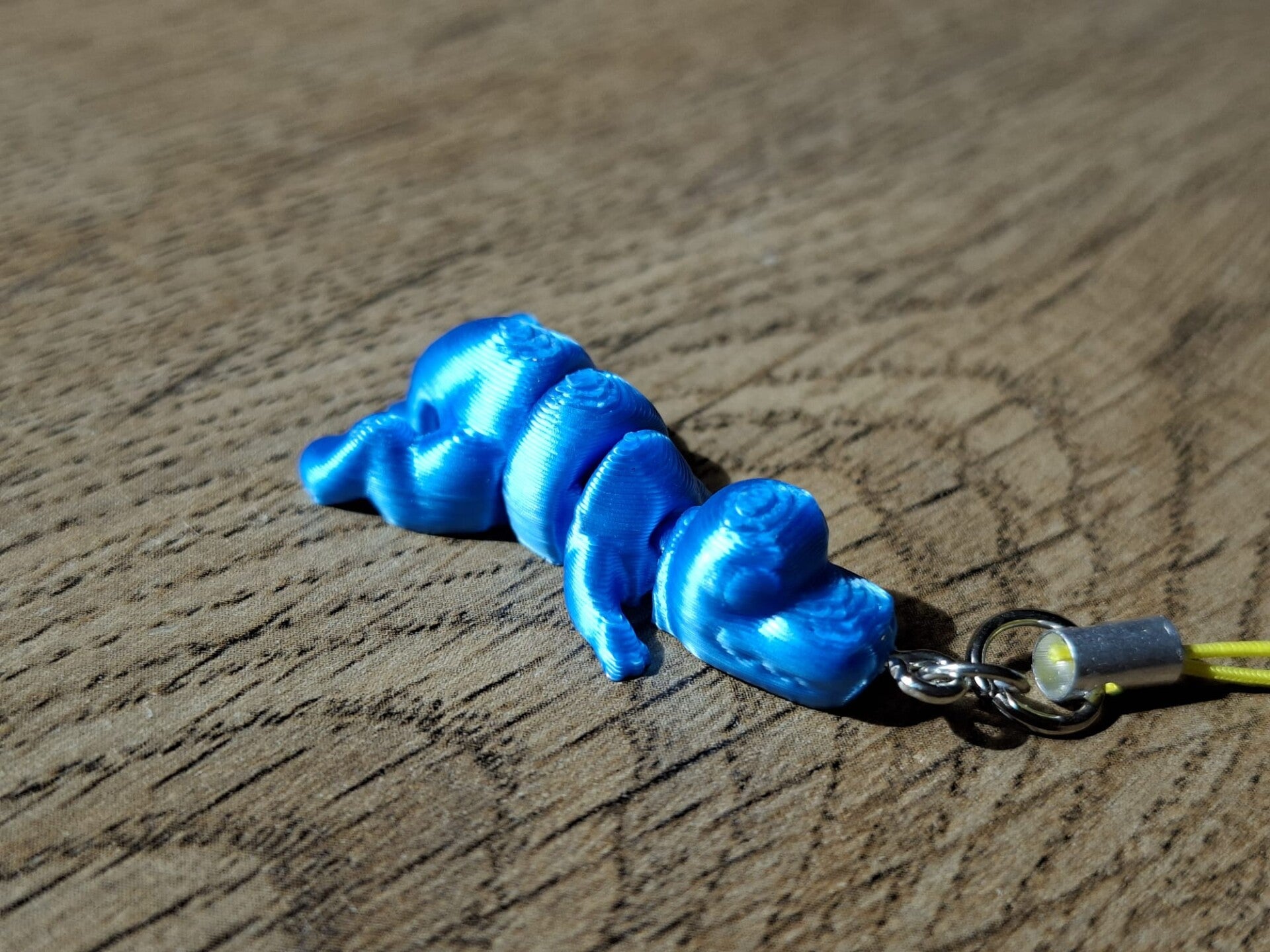 Telefoonhanger : 3D : Blauwe T-Rex !!