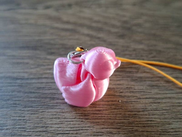 Telefoonhanger : 3D : Roze Vogel !!