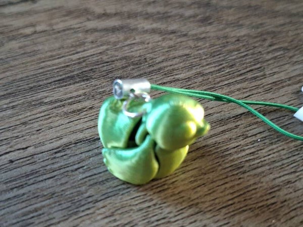 Telefoonhanger : 3D : Groene Vogel !!