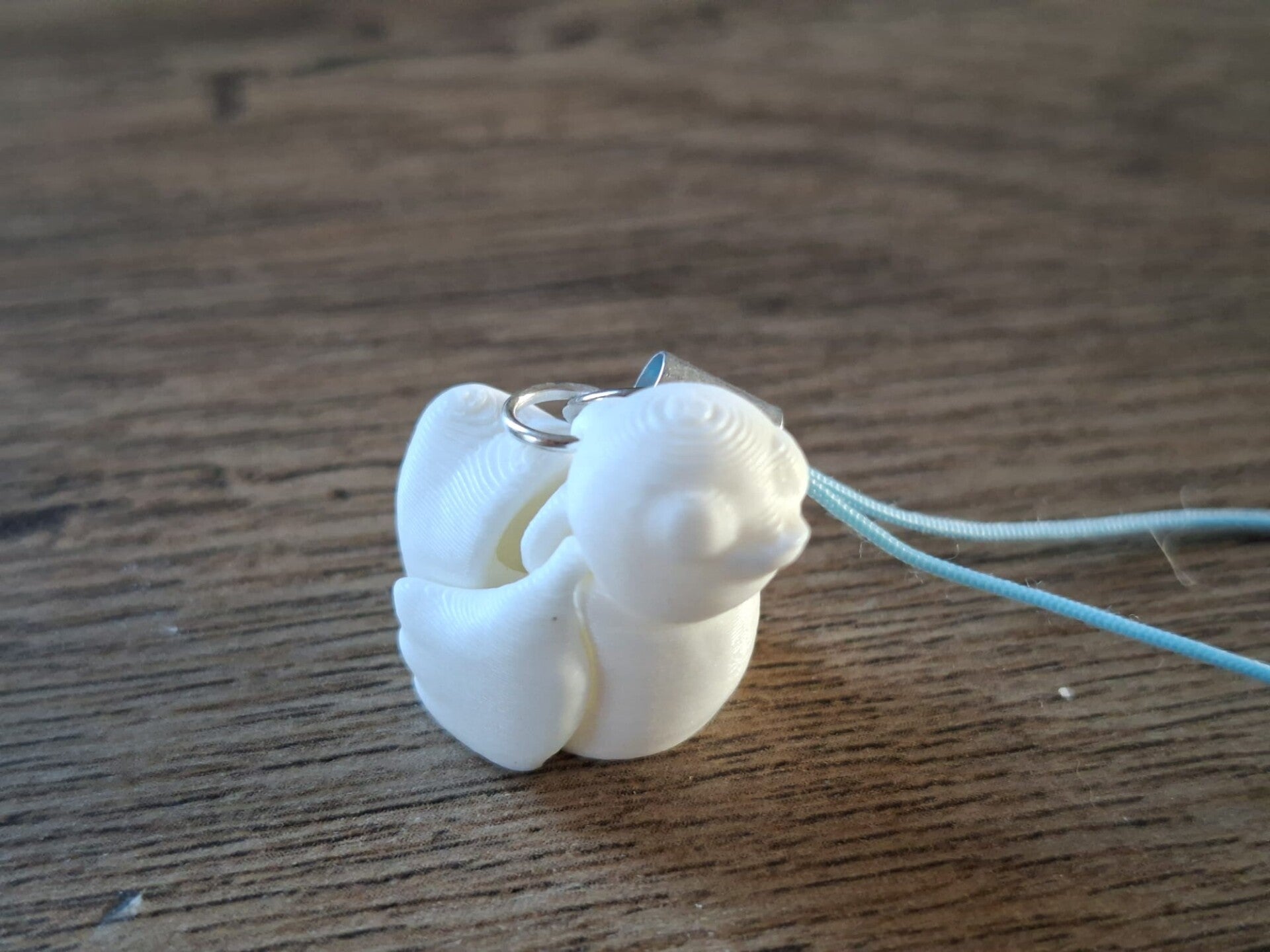 Telefoonhanger : 3D : Witte Vogel !!