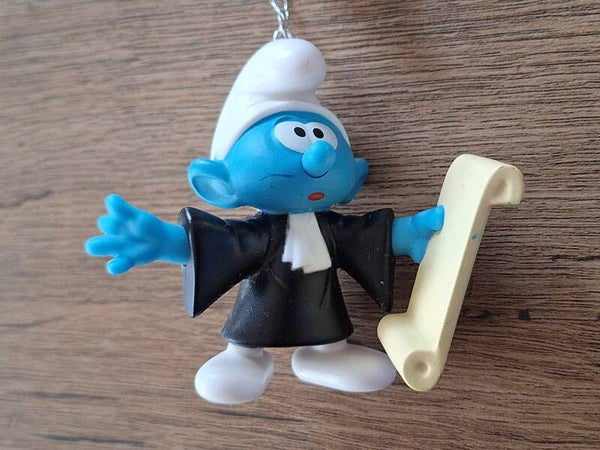 Tassenhanger : Advocaat Smurf !!