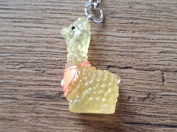 Sleutelhanger : Glow in Dark : Alpaca !! 10