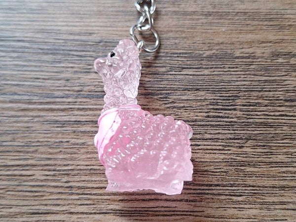 Sleutelhanger : Glow in Dark : Alpaca !! 4