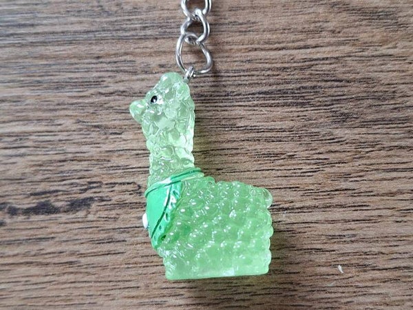 Sleutelhanger : Glow in Dark : Alpaca !! 7