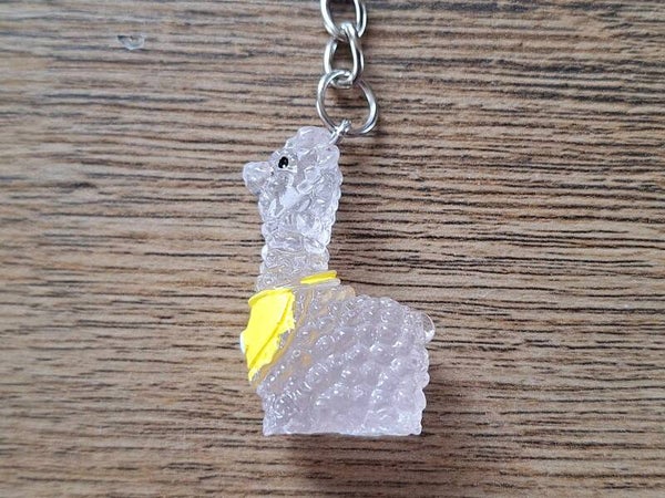 Sleutelhanger : Glow in Dark : Alpaca !! 8