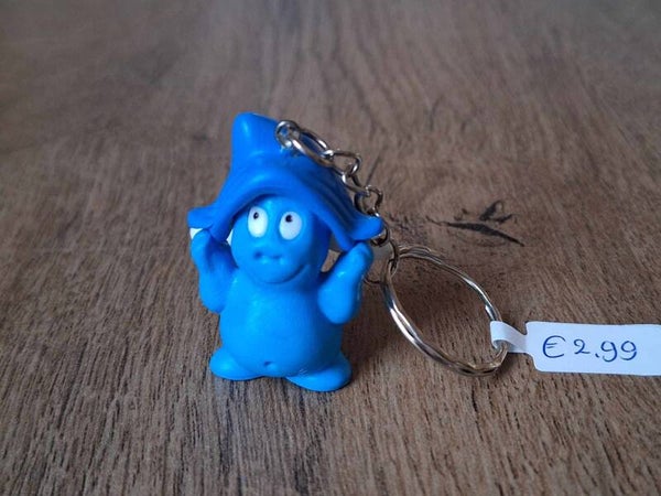 Sleutelhanger : Blauw Figuurtje !! 2
