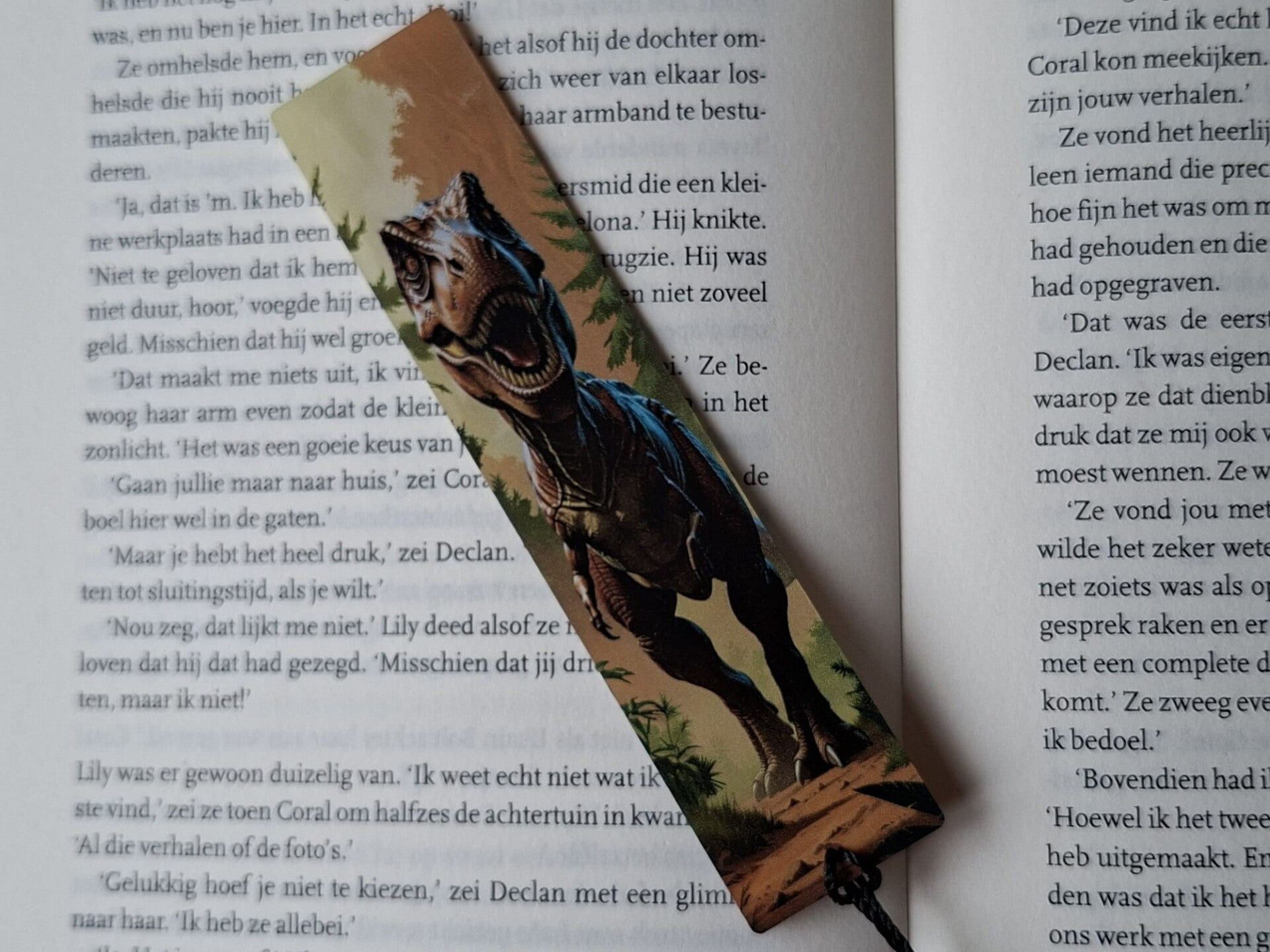 Boekenlegger : Dino : T-Rex !!