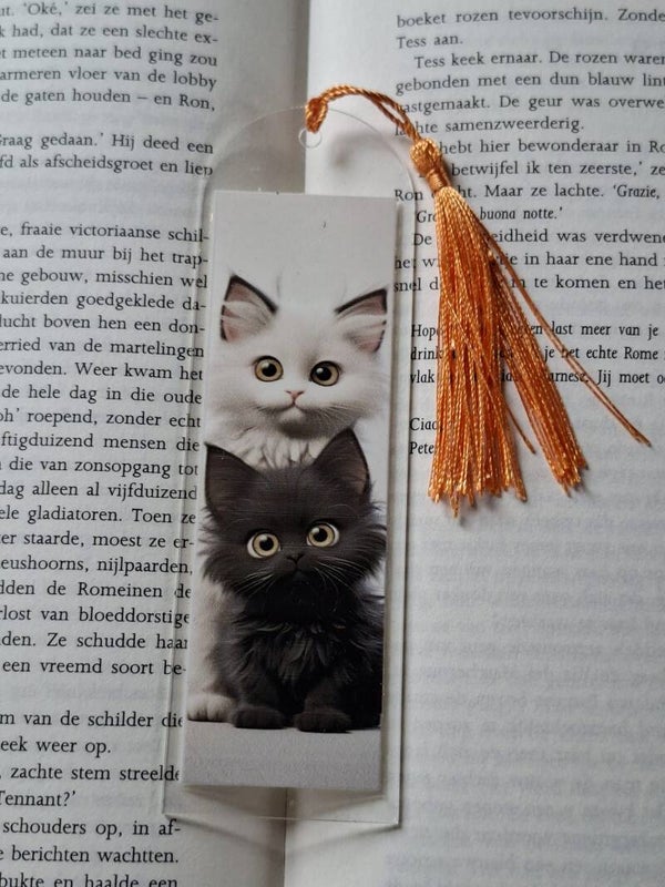Boekenlegger : Poesjes !! 1