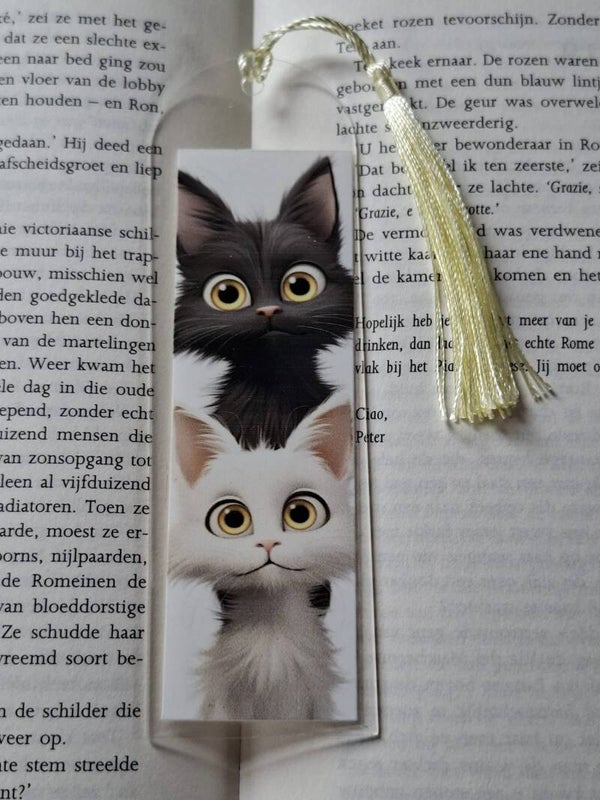 Boekenlegger : Poesjes !! 2