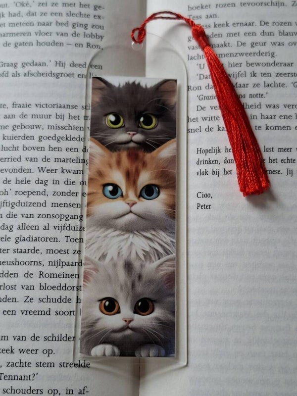 Boekenlegger : Poesjes !! 4