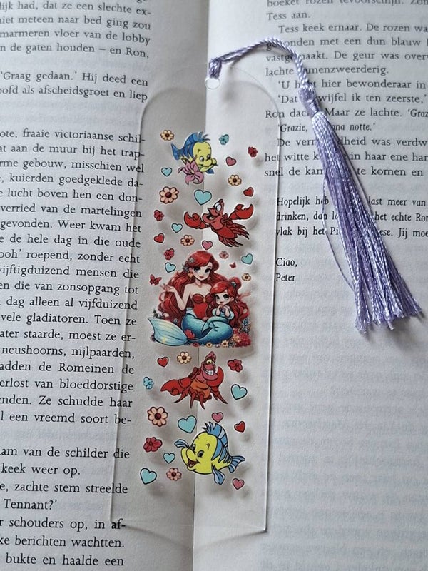Boekenlegger : Disney : De Kleine Zeemeermin !! 1