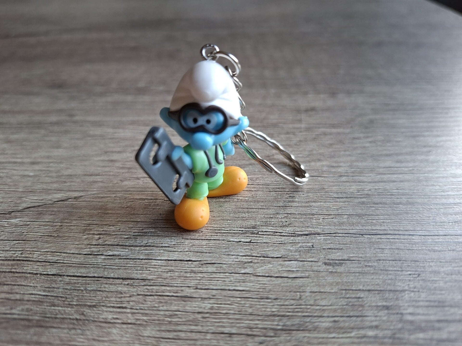 Sleutelhanger : Bril Smurf !! 2