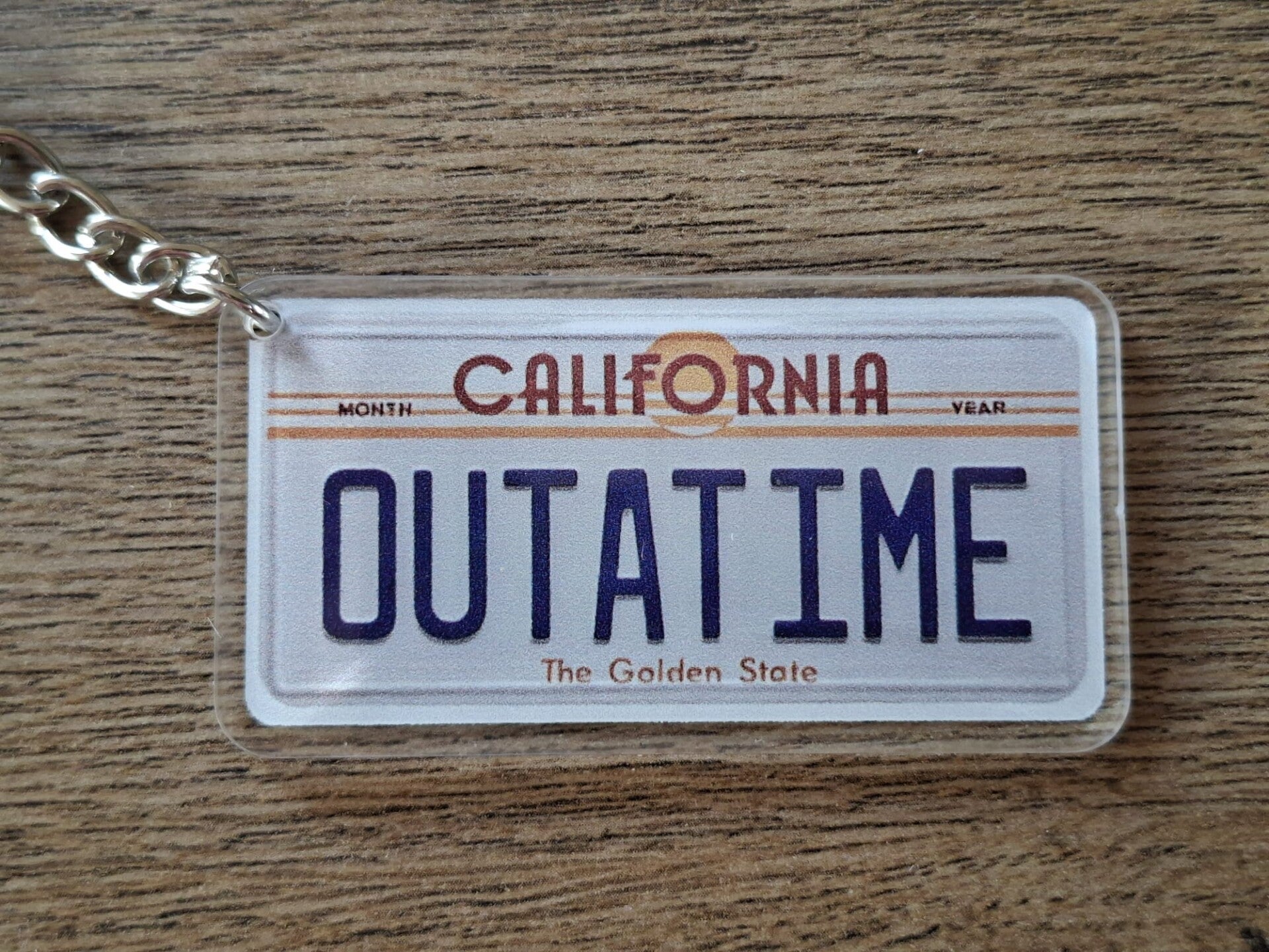 Sleutelhanger : OUTATIME !!
