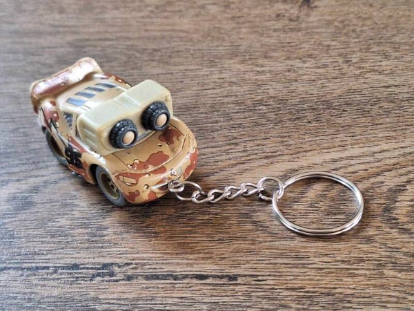 Sleutelhanger : Disney Pixar : Cars : McQueen Camouflage !!