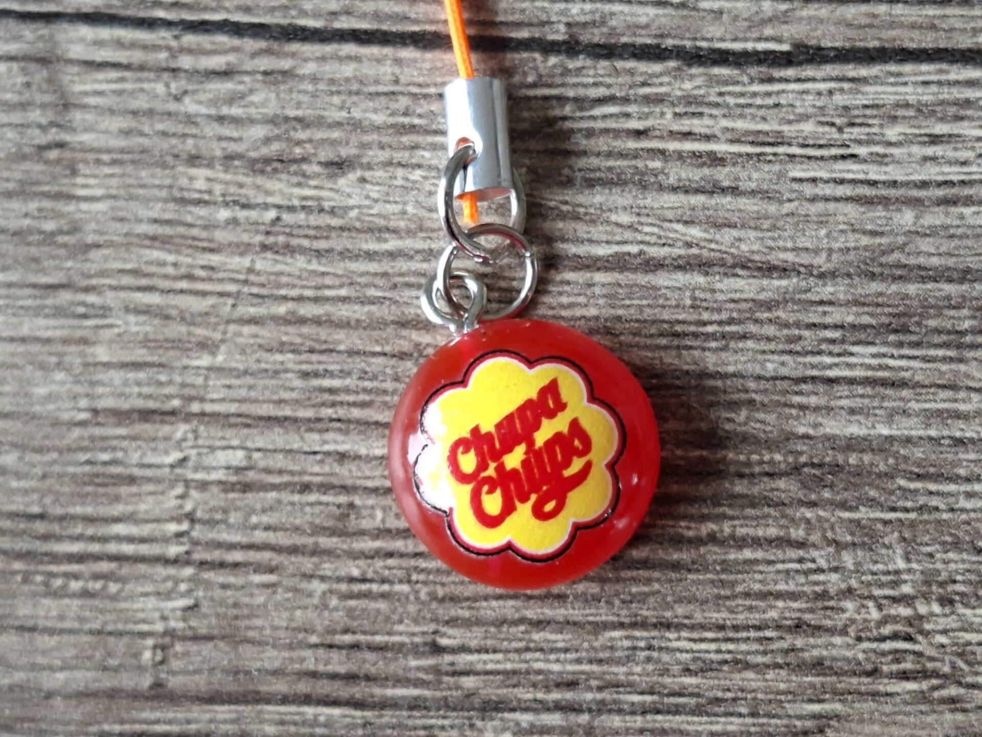 Telefoonhanger : Rode Chupa Chups !!