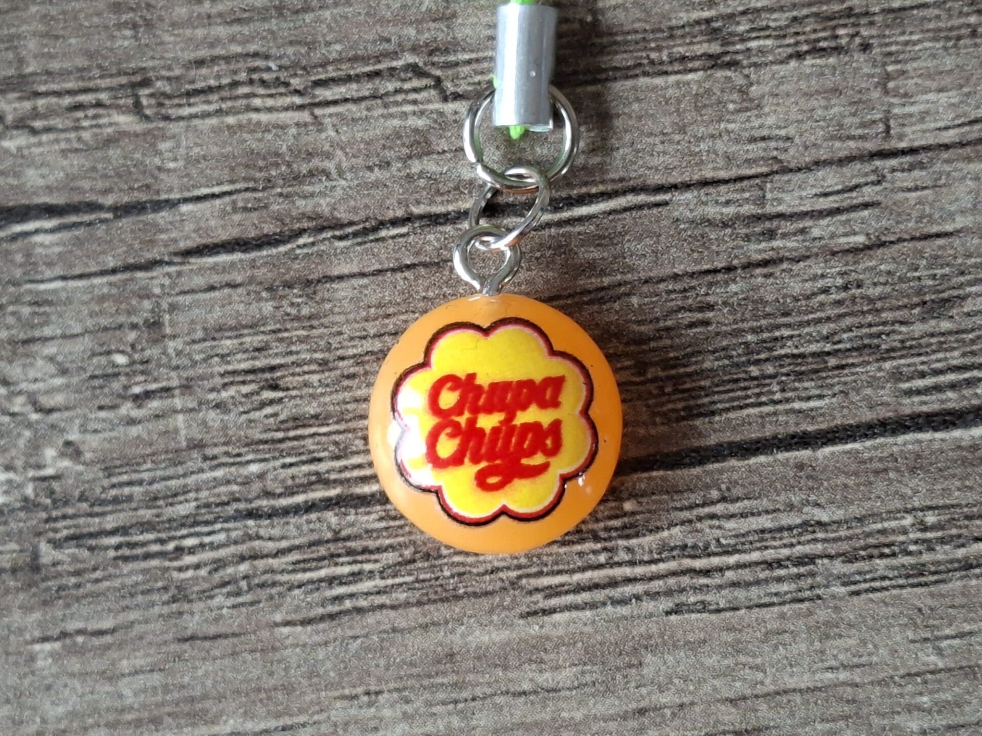Telefoonhanger : Oranje Chupa Chups !!