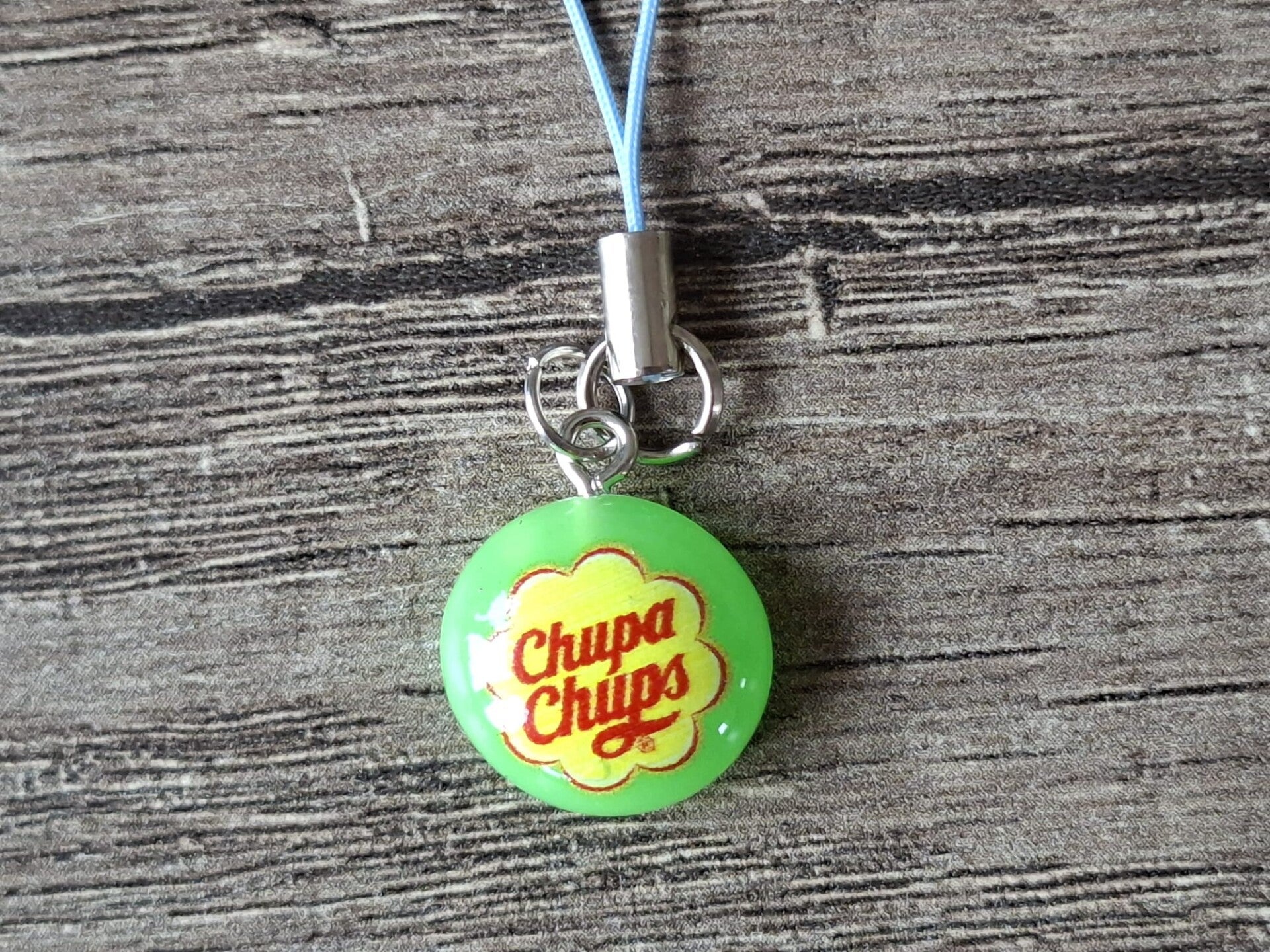 Telefoonhanger : Groene Chupa chups !!