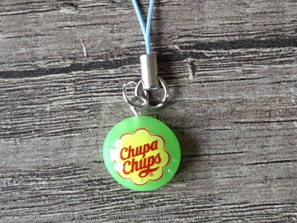 Telefoonhanger : Groene Chupa chups !!