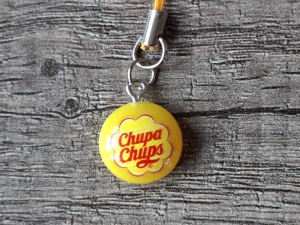 Telefoonhanger : Gele Chupa Chups !!