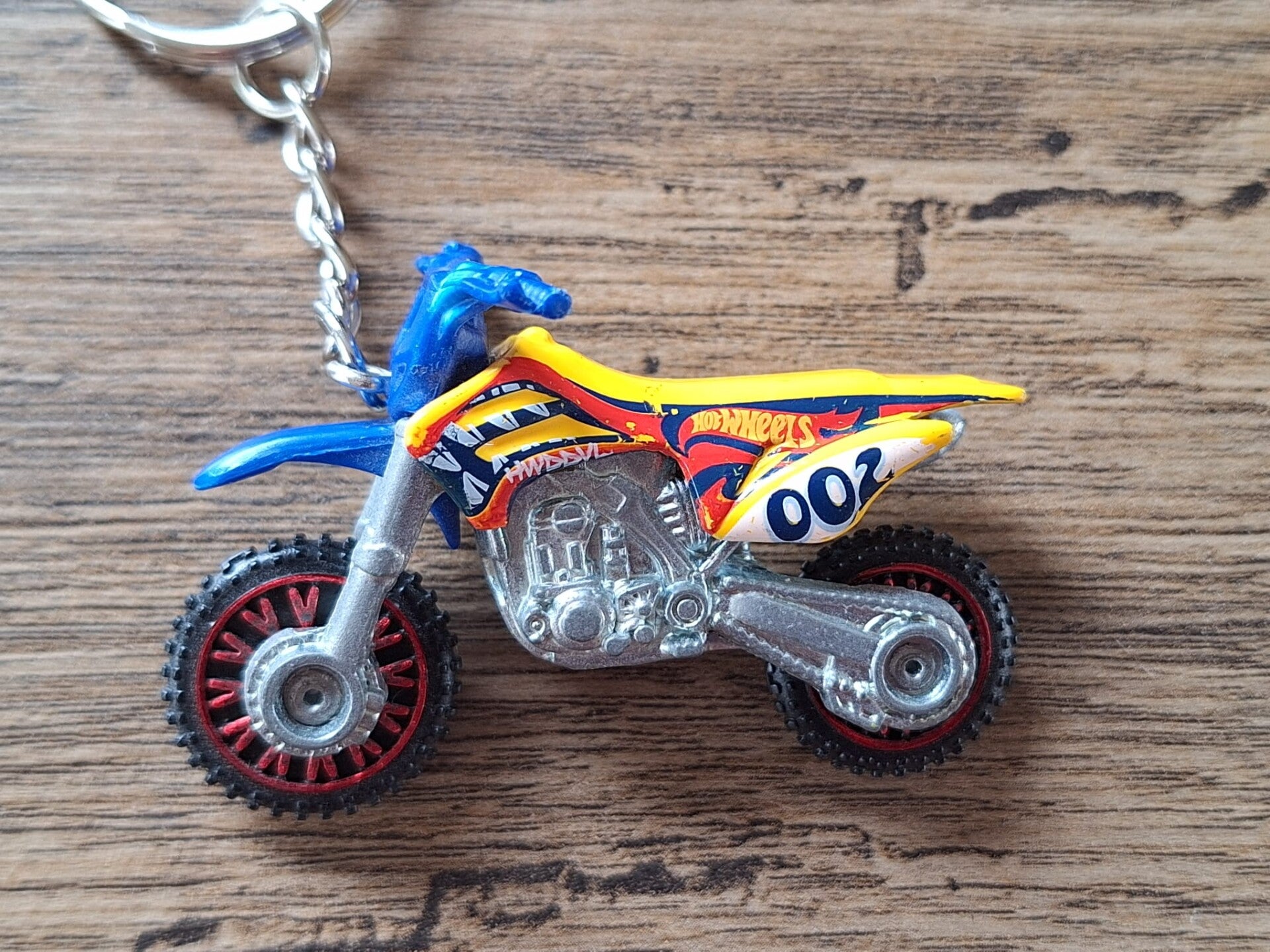 Sleutelhanger : Hotwheels : Crossmotor !! 1