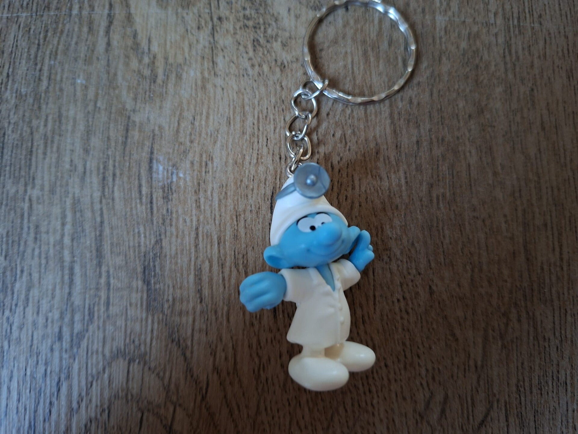 Sleutelhanger : Dokter Smurf !!