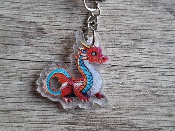 Sleutelhanger : Draakje !! 3