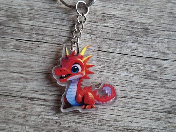 Sleutelhanger : Draakje !! 4