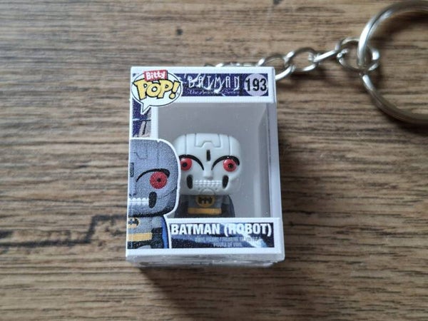 Sleutelhanger : Bitty Funko Pop : Batman Robot !! 1