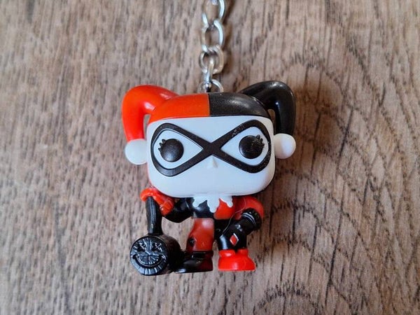 Sleutelhanger : Kinder Joy Funko Pop : Harley Quinn !!