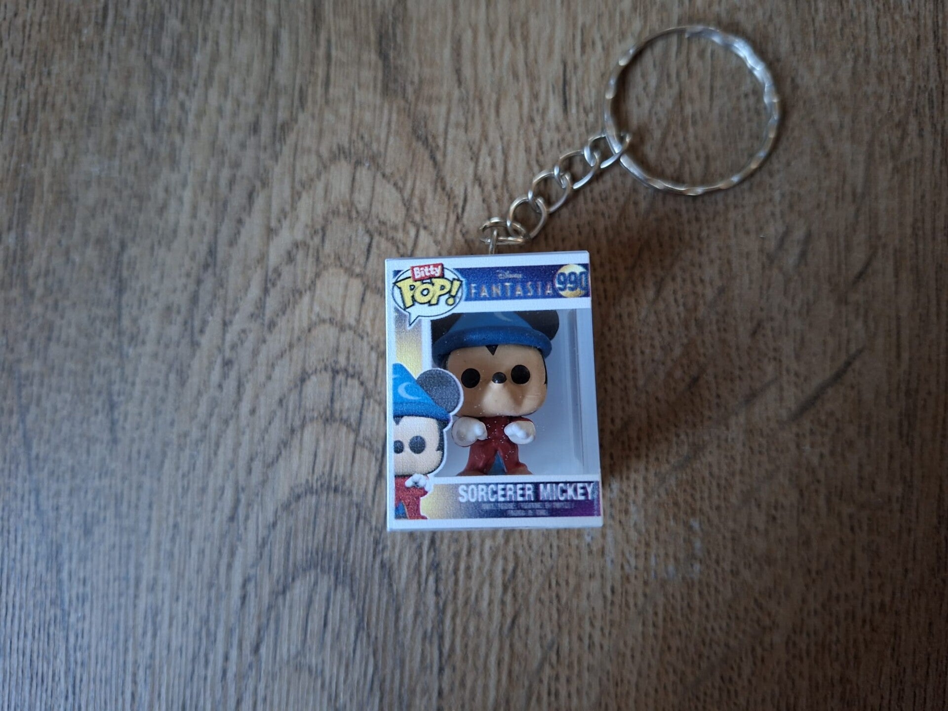 Sleutelhanger : Bitty Funko Pop : Disney : Tovenaar Mickey !!