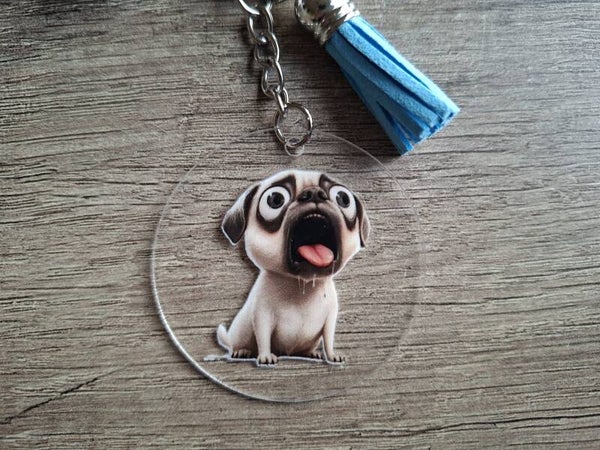 Sleutelhanger : Grappig Hondje !! 4
